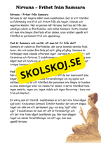 Hinduism och Buddhism - Årskurs 4 - 6