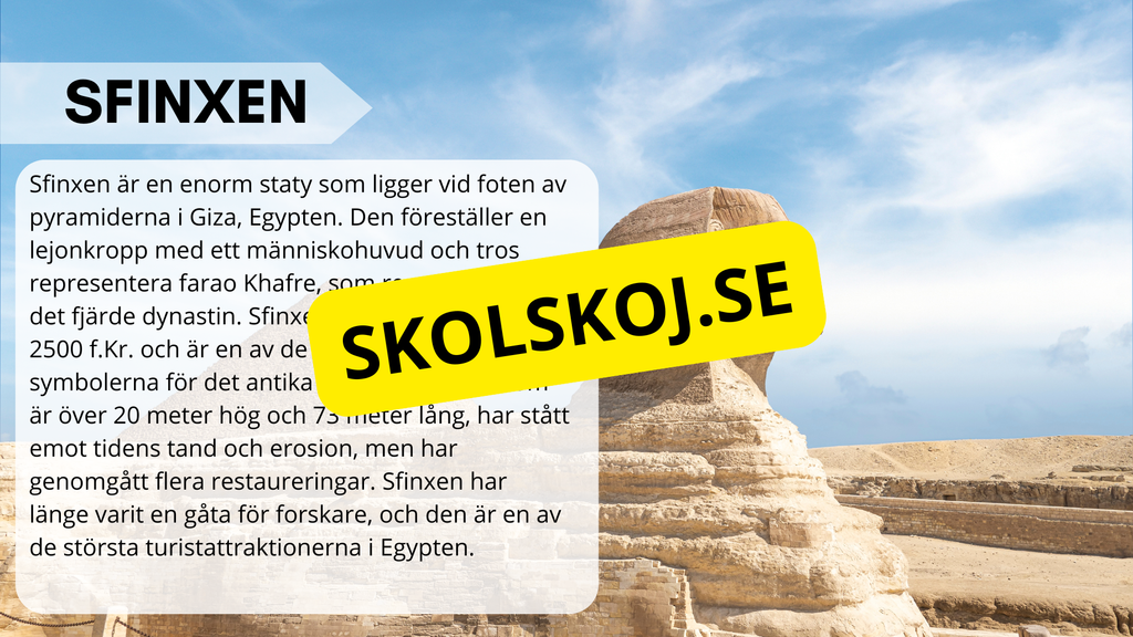 Historiska och kända landmärken - Fakta och frågor