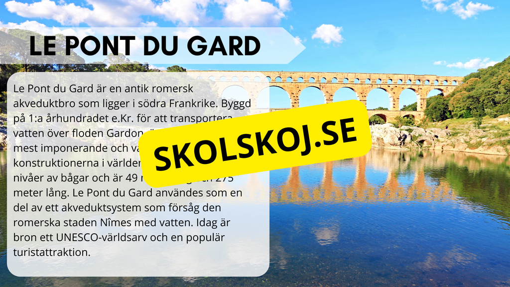 Historiska och kända landmärken - Fakta och frågor