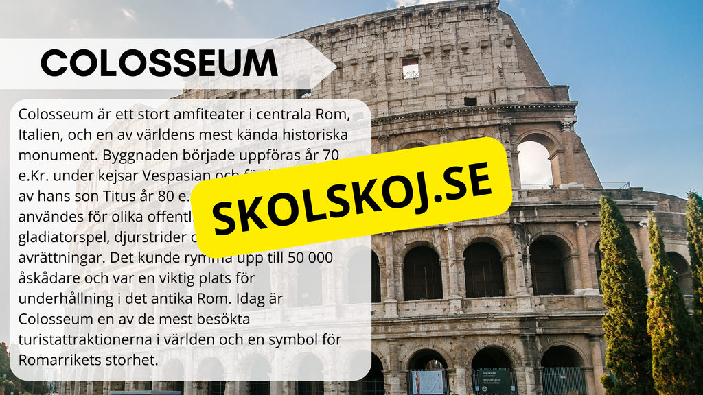 Historiska och kända landmärken - Fakta och frågor