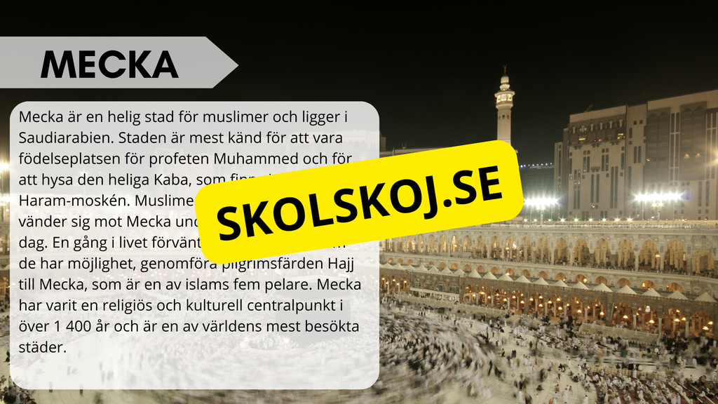 Historiska och kända landmärken - Fakta och frågor