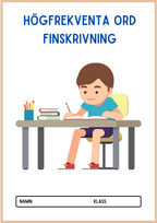 Högfrekventa ord - Finskrivning