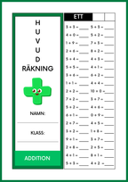 Huvudräkning - Addition