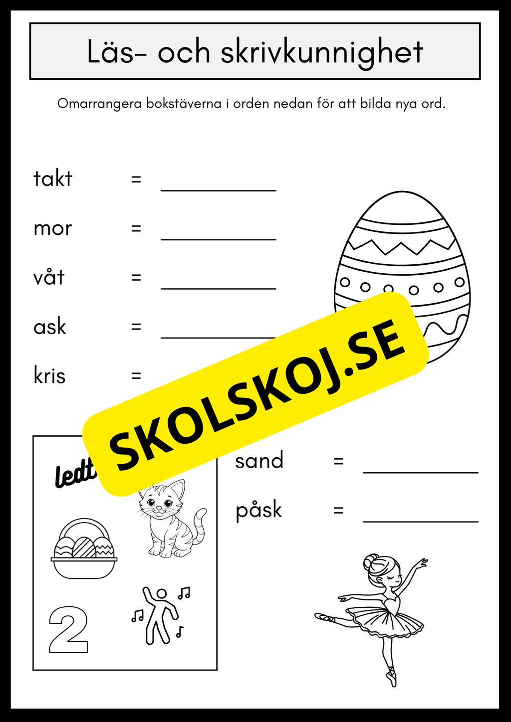 Jag är klar - Extrahäfte - Årskurs 4 - 6