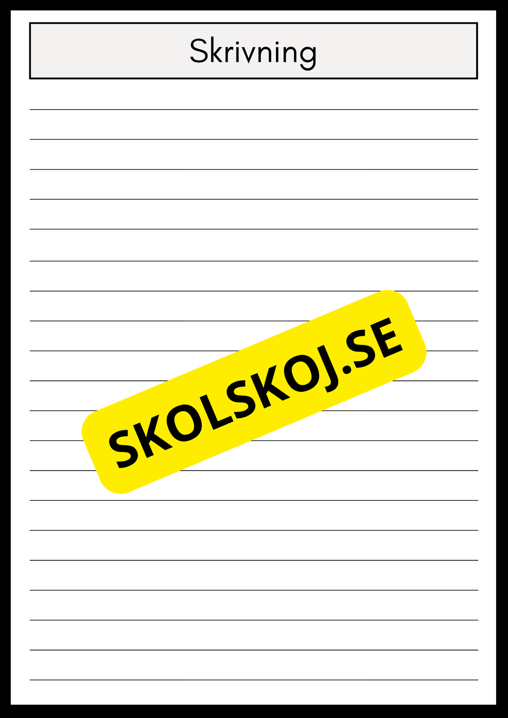 Jag är klar - Extrahäfte - Årskurs 4 - 6