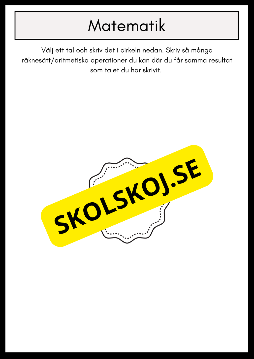 Jag är klar - Extrahäfte - Årskurs 4 - 6