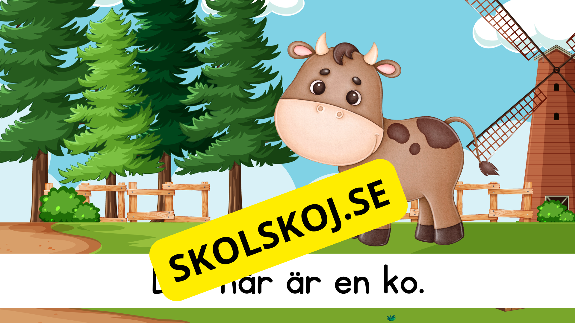 Jag kan läsa Djuren på gården