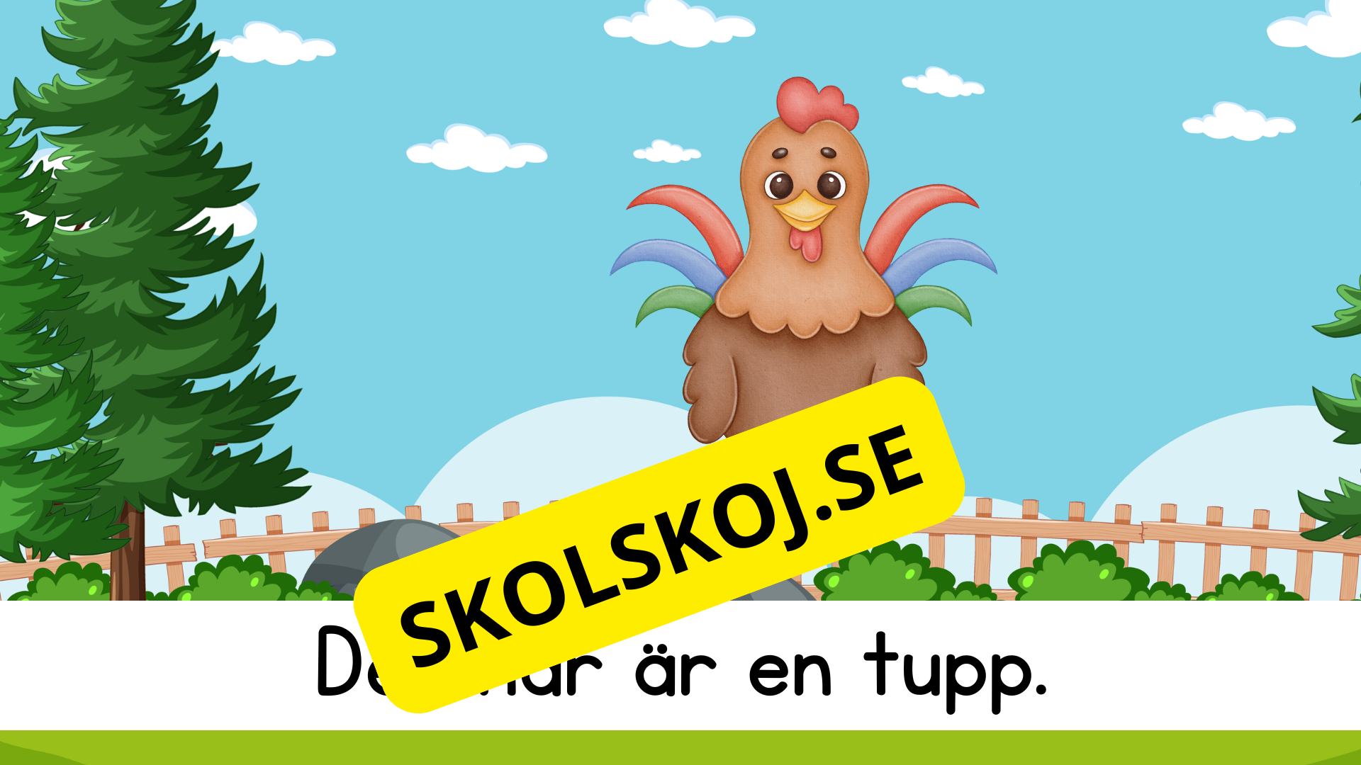 Jag kan läsa Djuren på gården