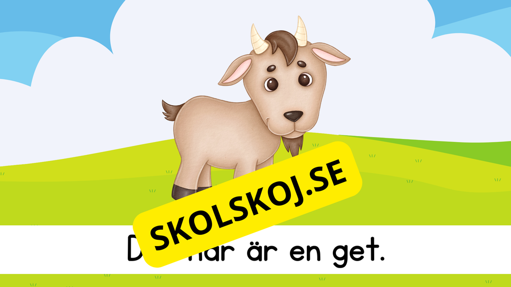 Jag kan läsa Djuren på gården