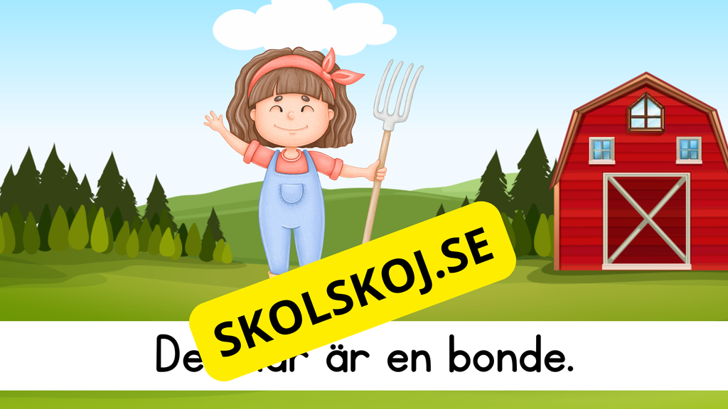 Jag kan läsa Djuren på gården