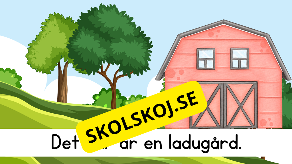 Jag kan läsa Djuren på gården