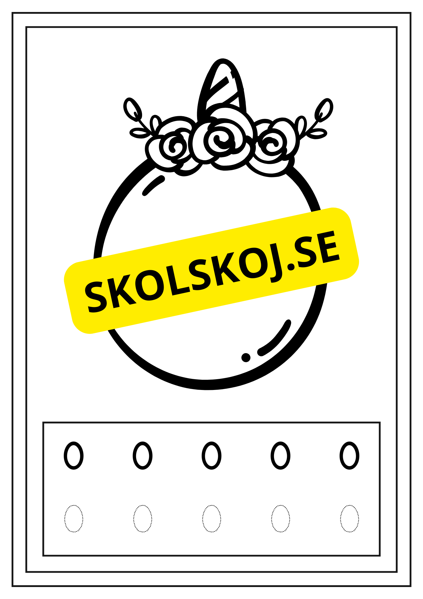 Jag kan räkna - Häfte - Finskrivning