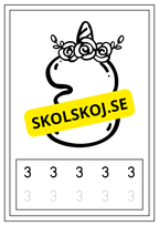 Jag kan räkna - Häfte - Finskrivning