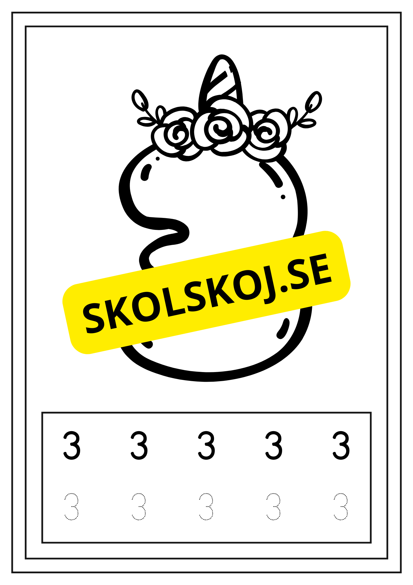 Jag kan räkna - Häfte - Finskrivning