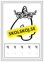 Jag kan räkna - Häfte - Finskrivning