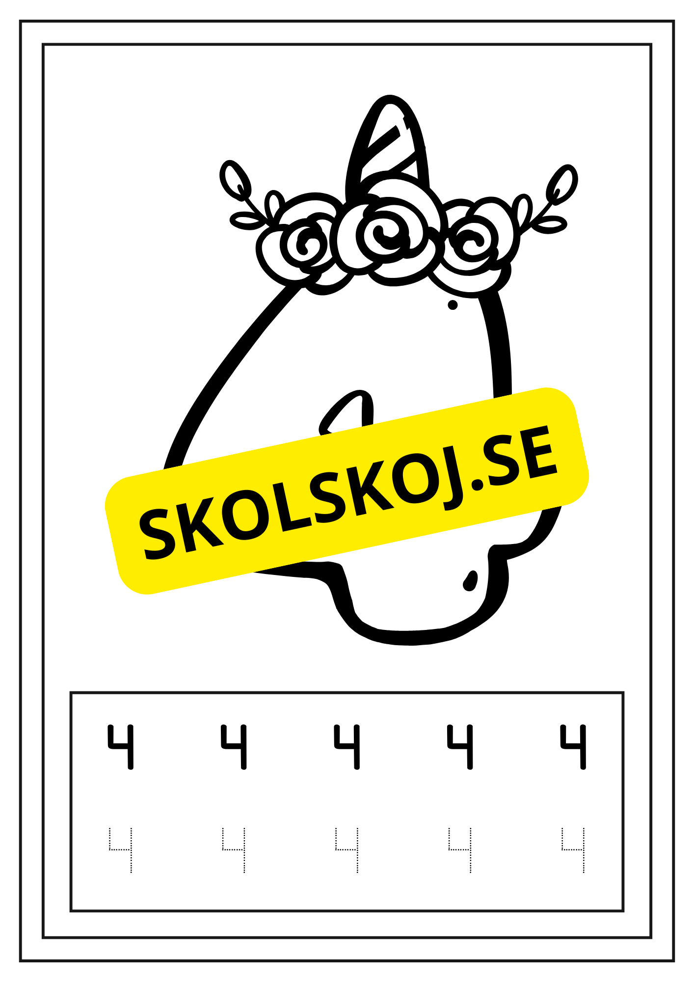 Jag kan räkna - Häfte - Finskrivning
