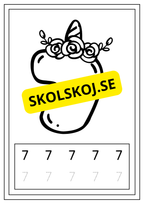 Jag kan räkna - Häfte - Finskrivning