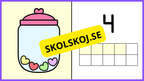 Jag kan räkna till 10 - Spåra siffror (23 sidor)