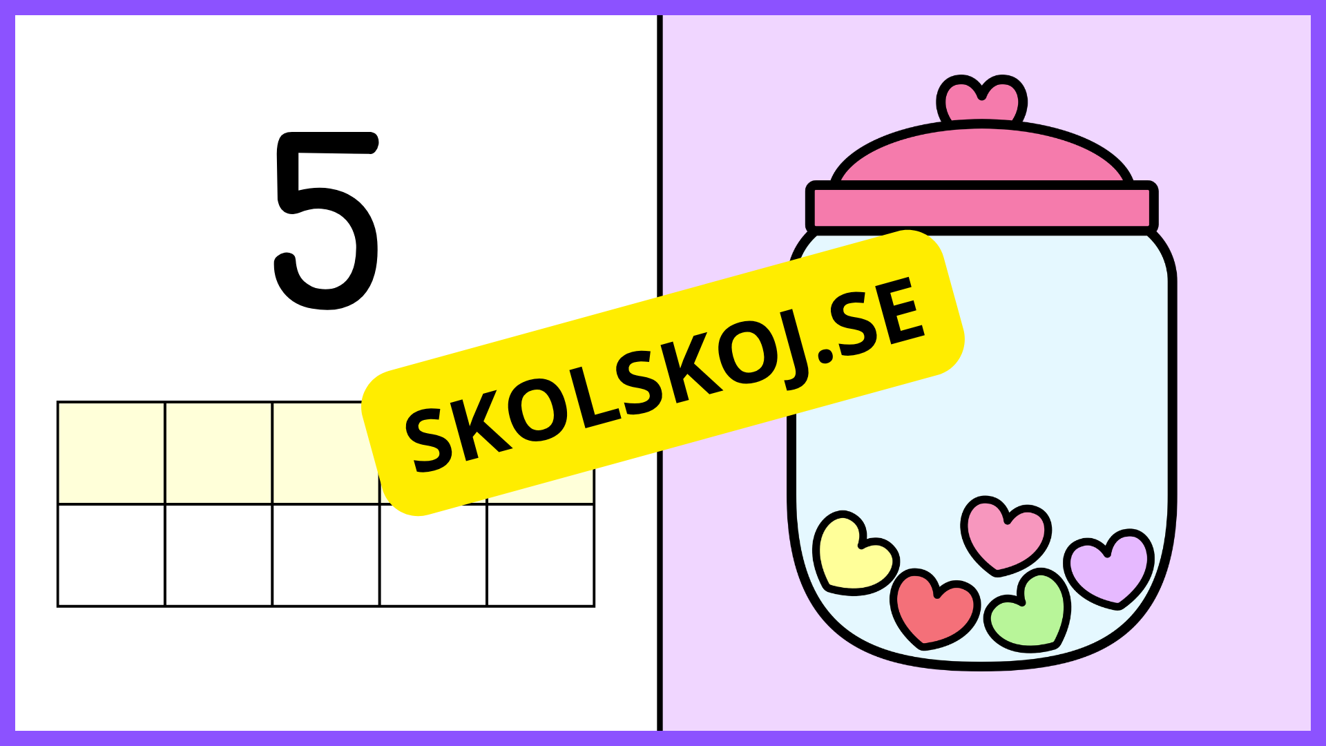 Jag kan räkna till 10 - Spåra siffror (23 sidor)