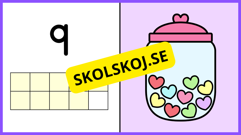 Jag kan räkna till 10 - Spåra siffror (23 sidor)