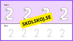 Jag kan räkna till 10 - Spåra siffror (23 sidor)