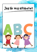 Jag lär mig alfabetet - Häfte abc