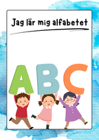 Jag lär mig alfabetet - Häfte abc