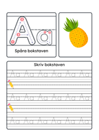 Jag lär mig alfabetet - Häfte abc