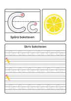 Jag lär mig alfabetet - Häfte abc