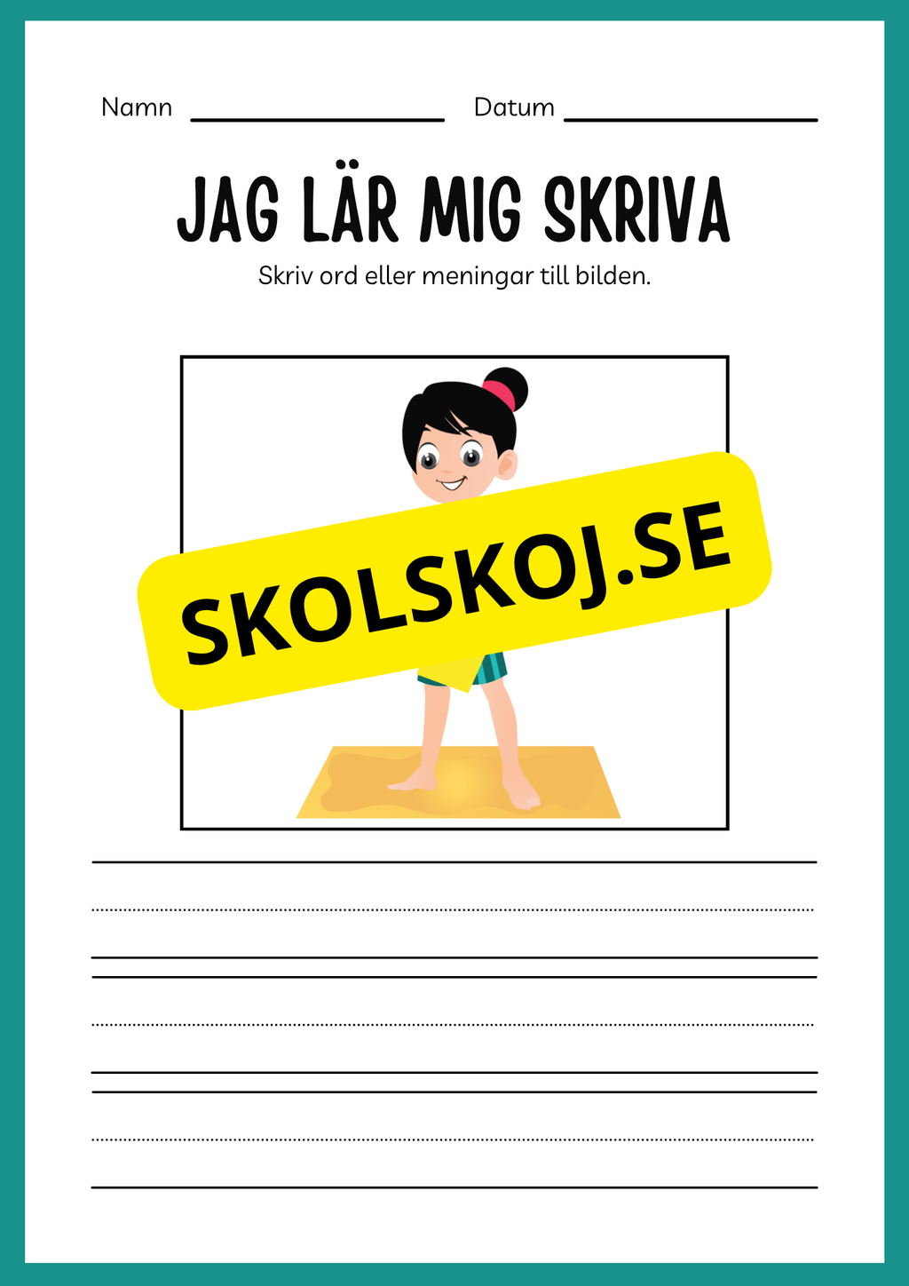 Jag lär mig läsa och skriva 2