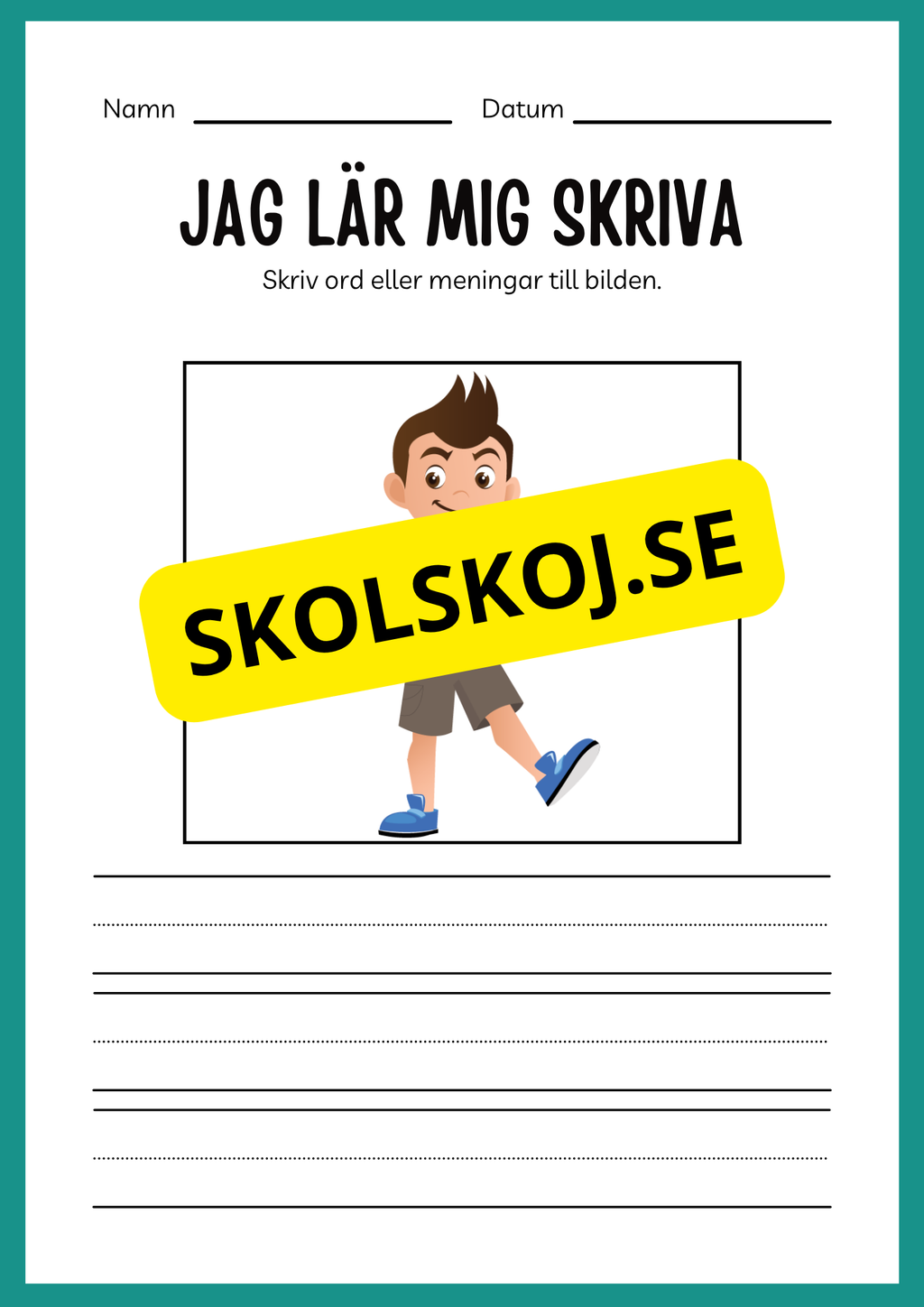 Jag lär mig läsa och skriva 2