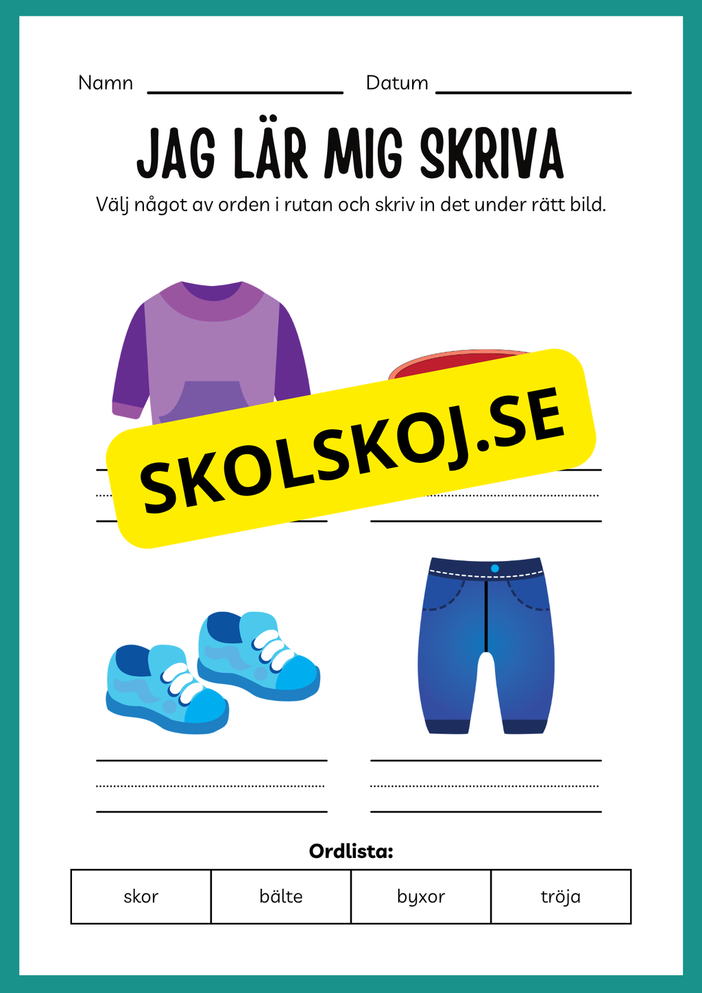 Jag lär mig läsa och skriva 2