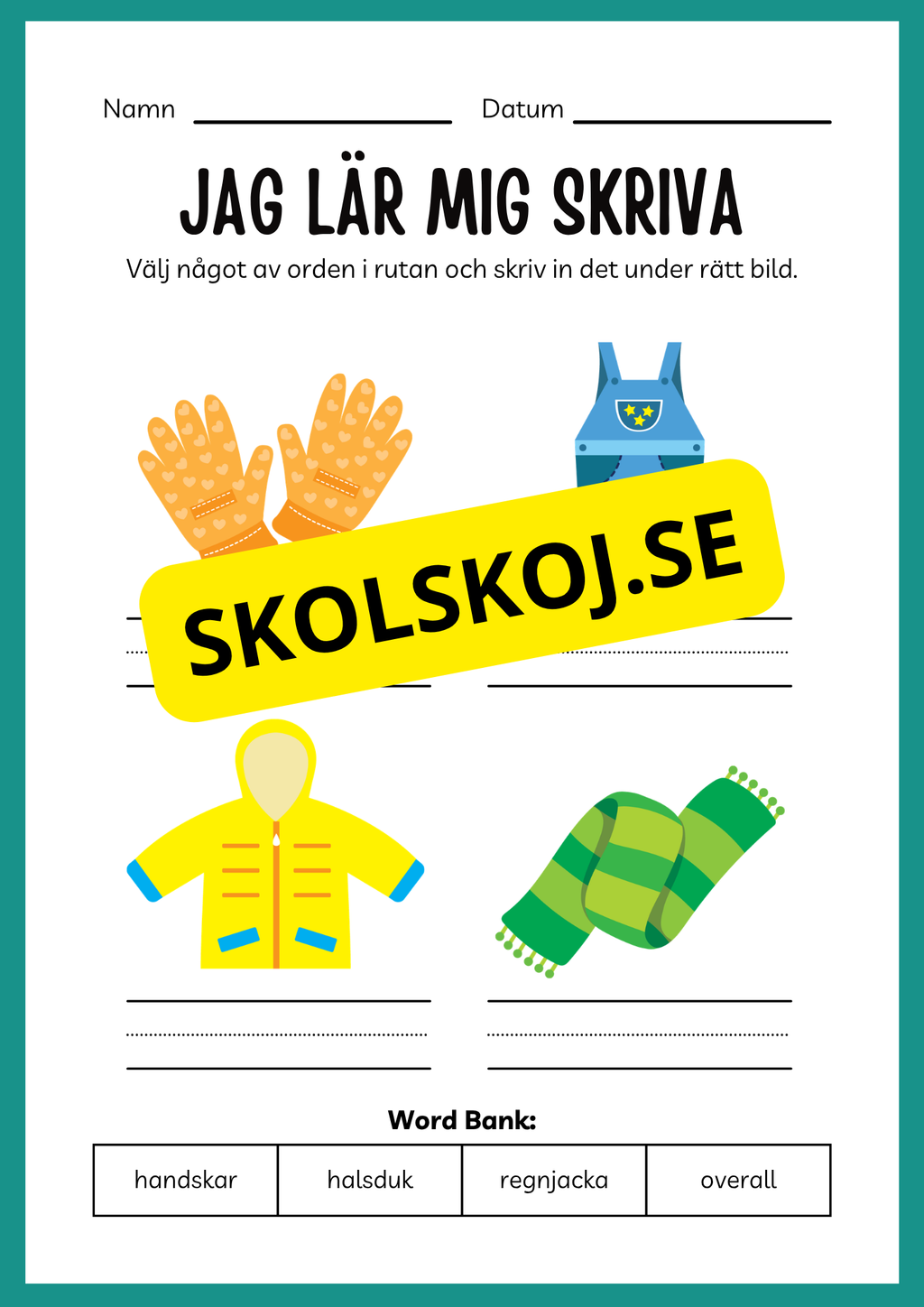 Jag lär mig läsa och skriva 2