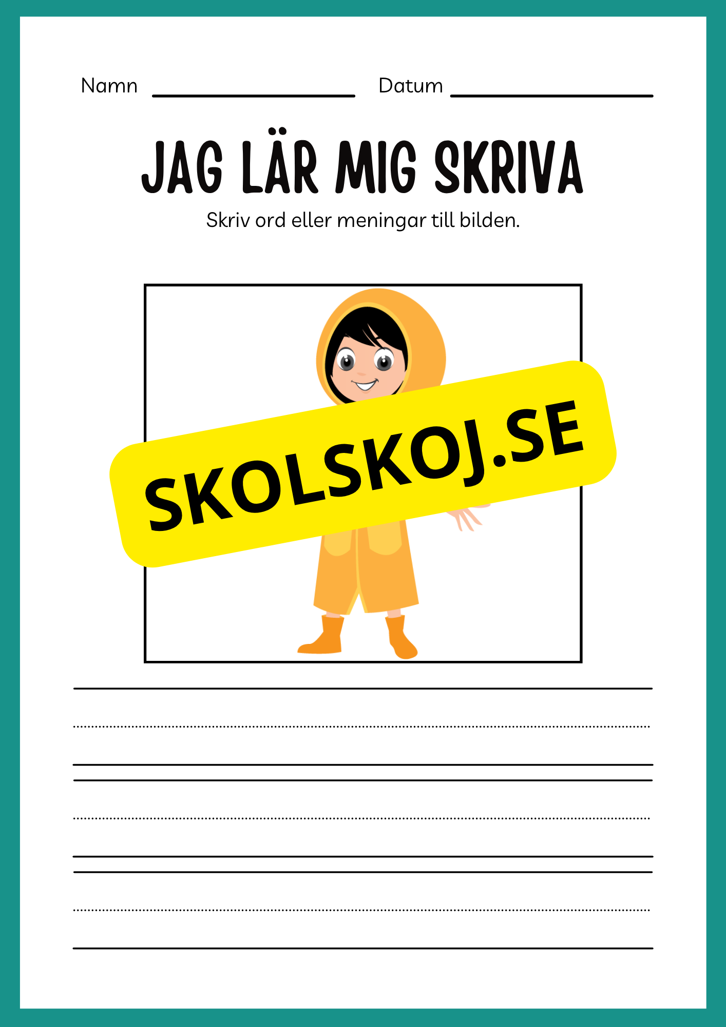 Jag lär mig läsa och skriva 2