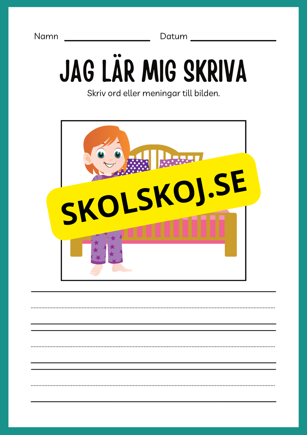 Jag lär mig läsa och skriva 2
