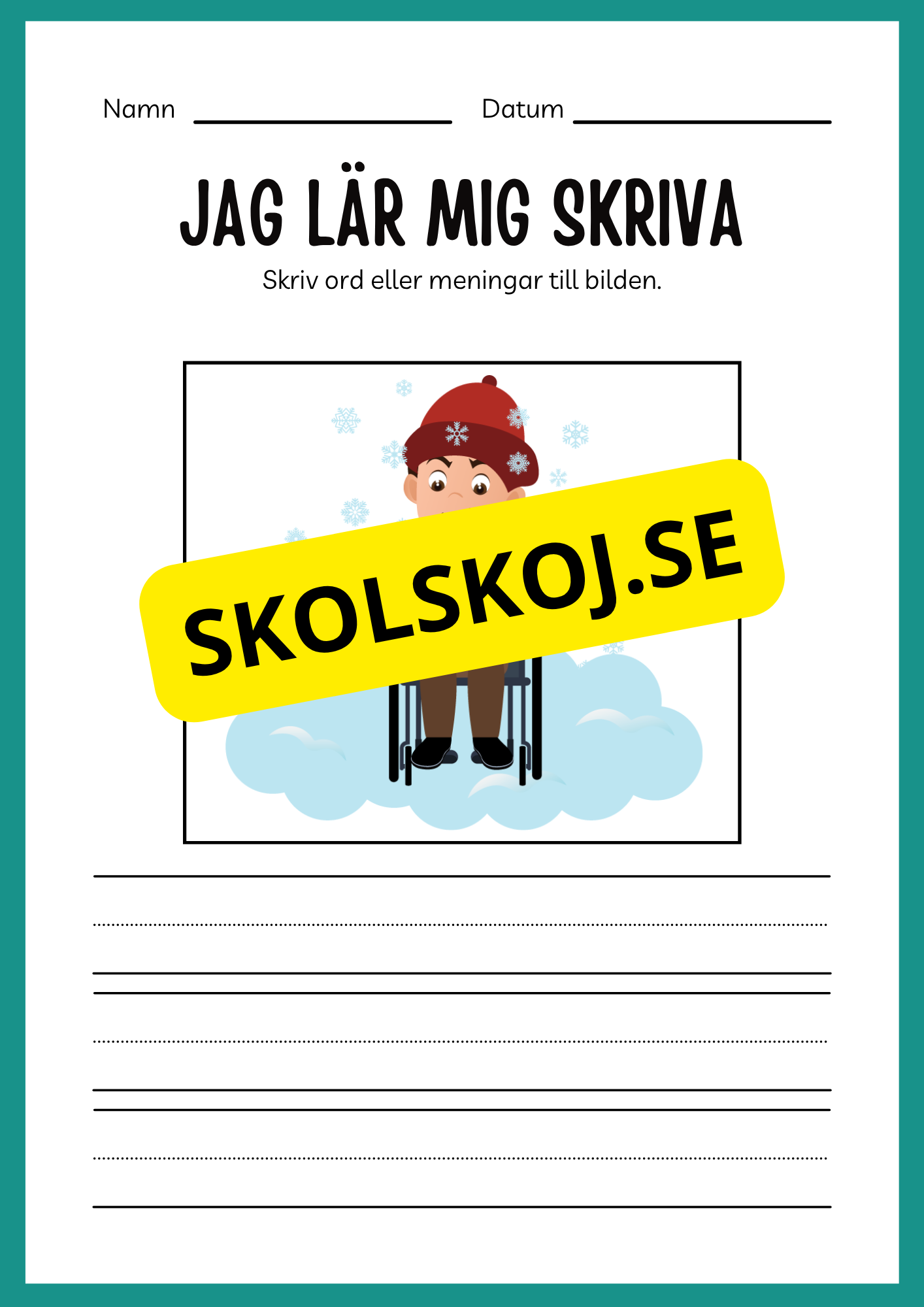 Jag lär mig läsa och skriva 2