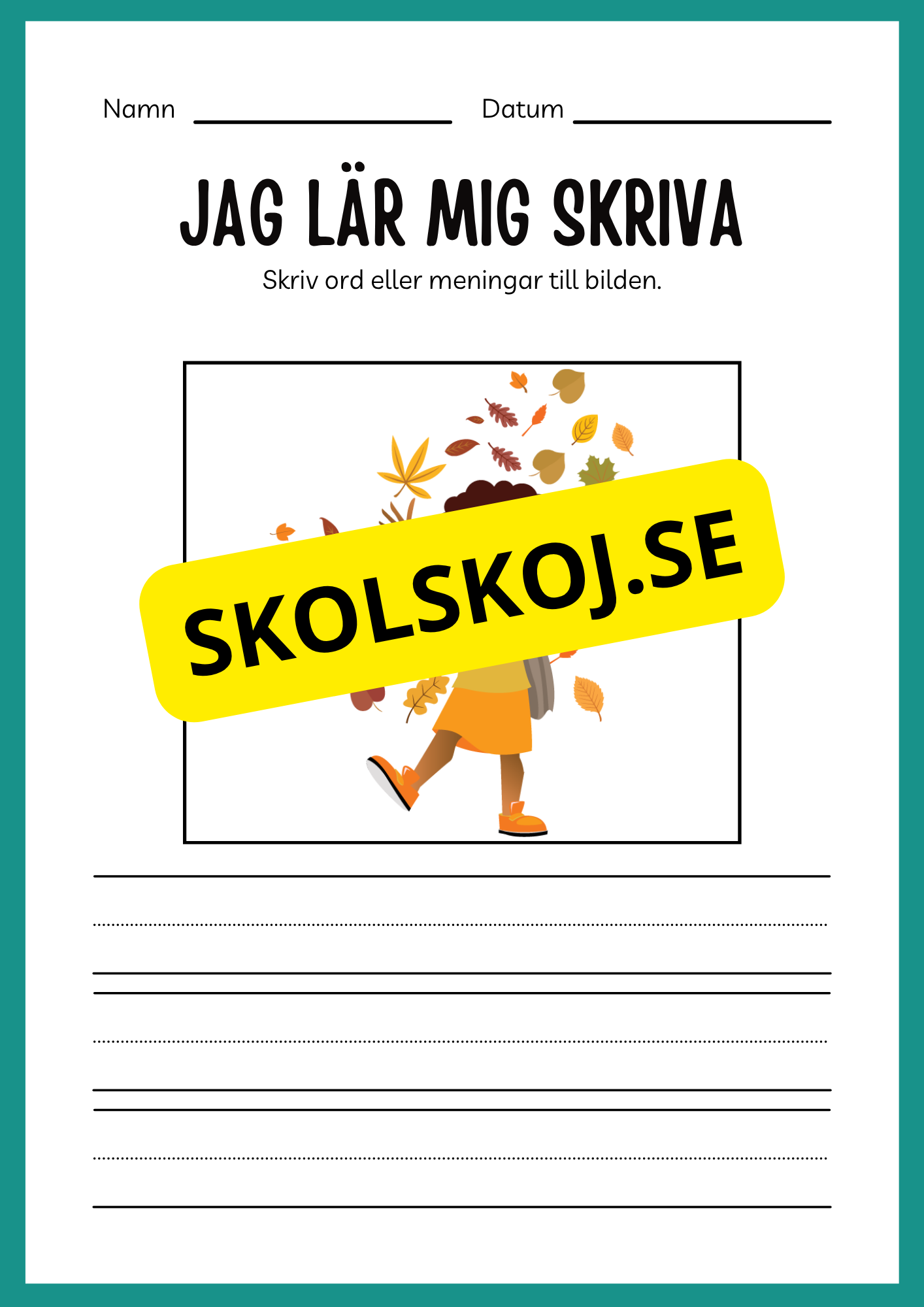 Jag lär mig läsa och skriva 2