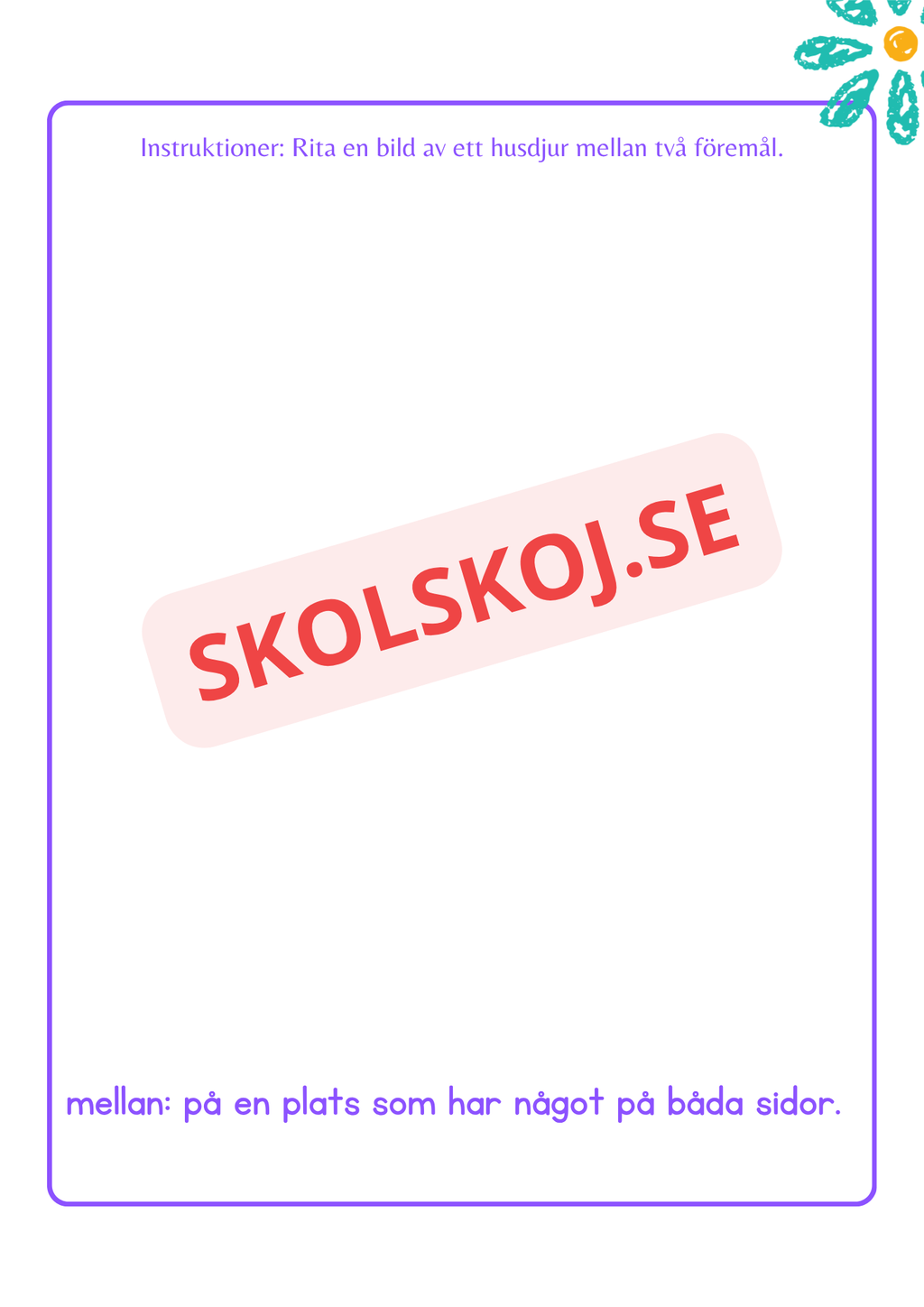 Jag lär mig prepositioner - Häfte