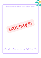 Jag lär mig prepositioner - Häfte