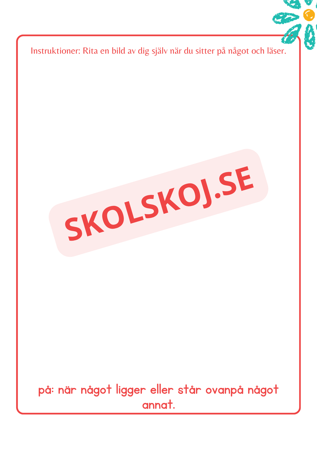 Jag lär mig prepositioner - Häfte