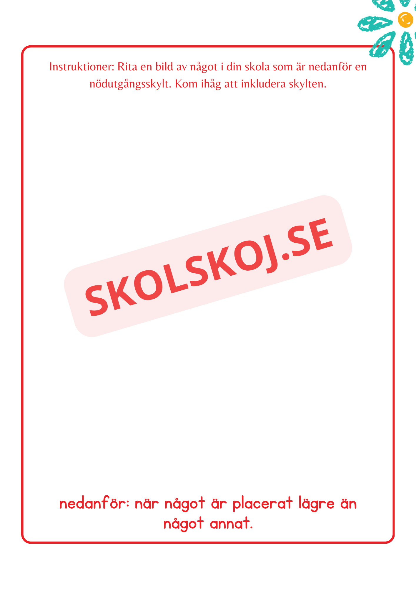 Jag lär mig prepositioner - Häfte