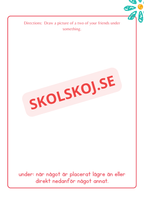 Jag lär mig prepositioner - Häfte