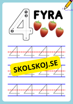 Jag lär mig siffror - Häfte