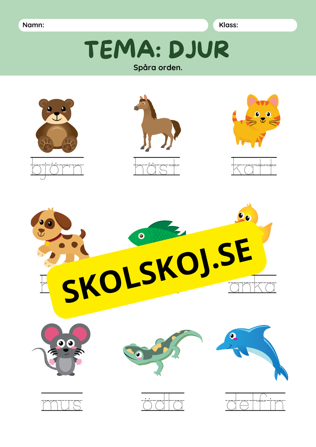 Jag lär mig skriva - Häfte