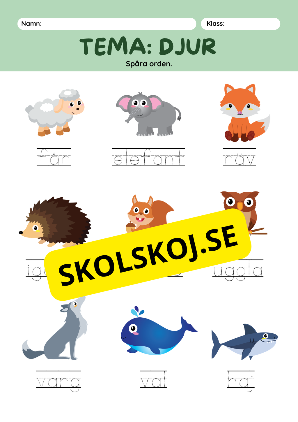 Jag lär mig skriva - Häfte