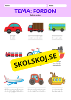 Jag lär mig skriva - Häfte