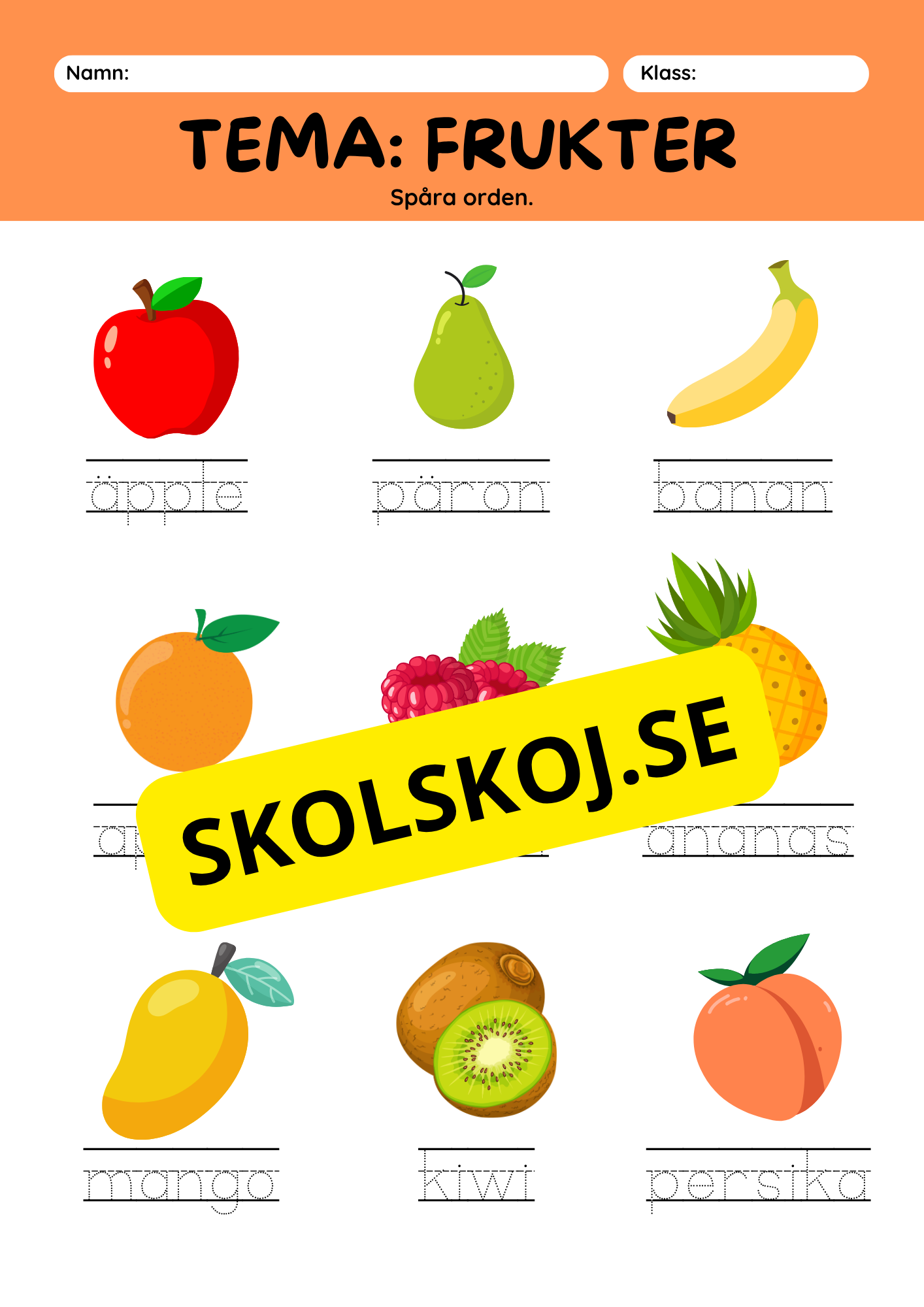 Jag lär mig skriva - Häfte