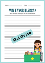 Jag lär mig skriva - Tema leksaker (24 sidor)