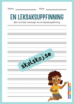 Jag lär mig skriva - Tema leksaker (24 sidor)