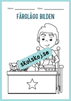 Jag lär mig skriva - Tema leksaker (24 sidor)